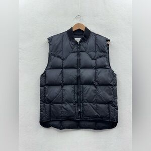 Vintage Yukon Trail Men’s Medium Black Vest Down Filled